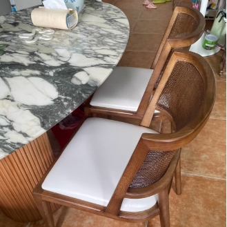 Vintage Microfiber Leather Living Room Chair