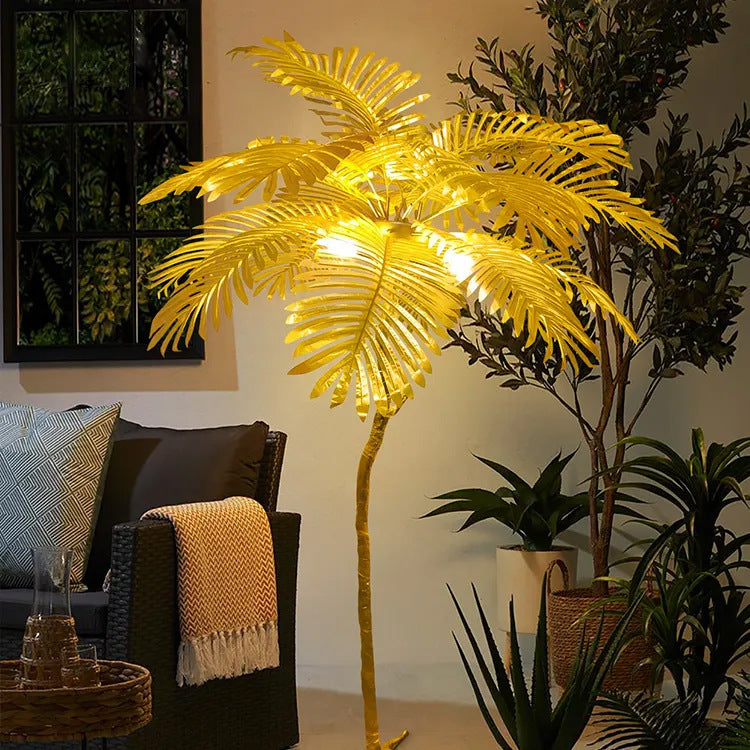Nordic Tree Fabric Resin Floor Lamp