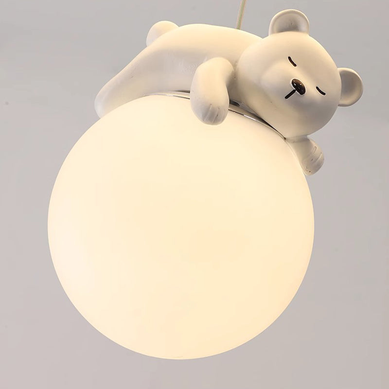 Contemporary Cloud Iron Plastic LED Kids Flush Mount Light