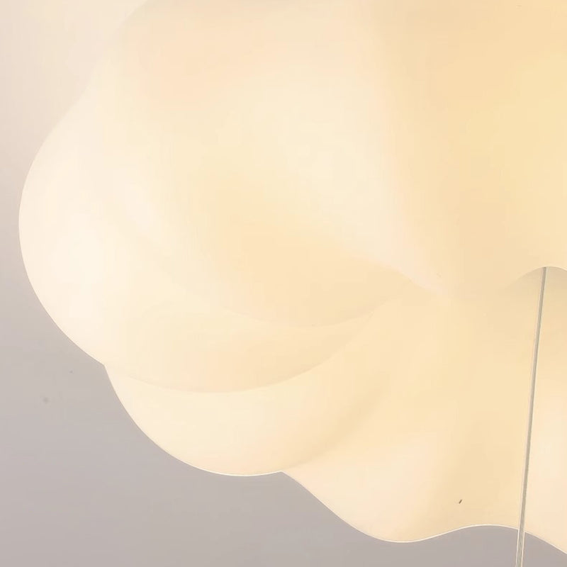 Contemporary Cloud Iron Plastic LED Kids Flush Mount Light