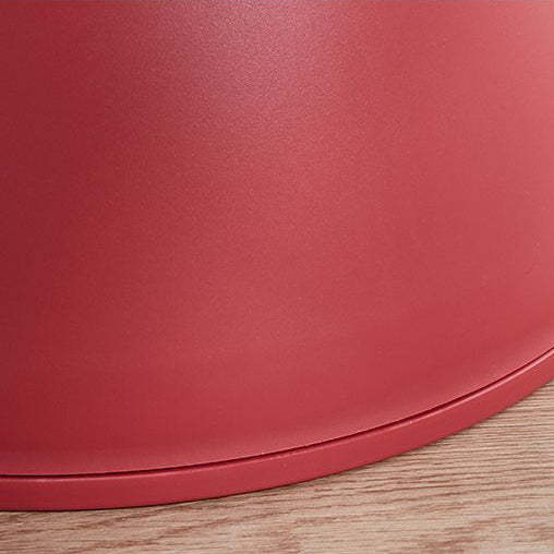 Minimalist Hourglass Low Stool — Black