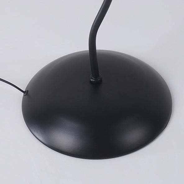 Japanese Fabric Iron Umbrella Floor Lamp