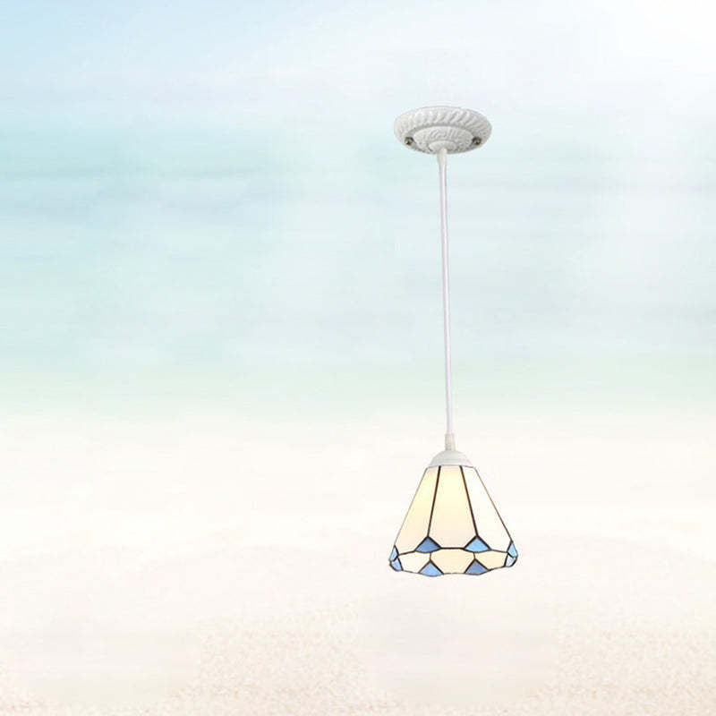 Traditional Tiffany Glass Pendant Light