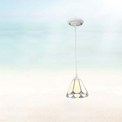 Traditional Tiffany Glass Pendant Light