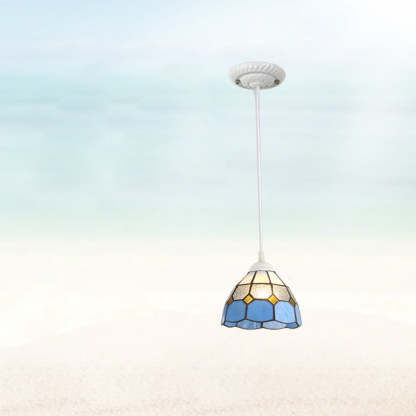 Traditional Tiffany Glass Pendant Light