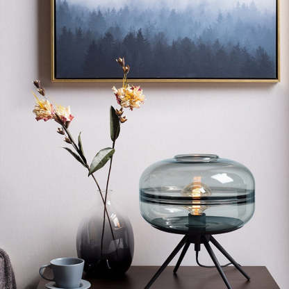 Nordic Glass Iron Table Lamp