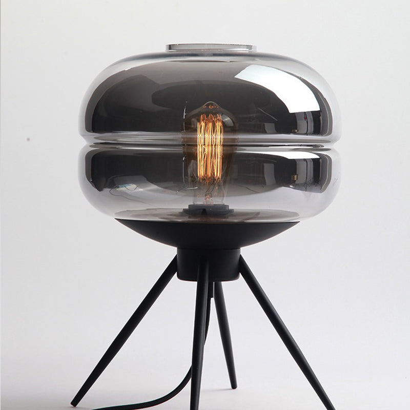 Nordic Glass Iron Table Lamp
