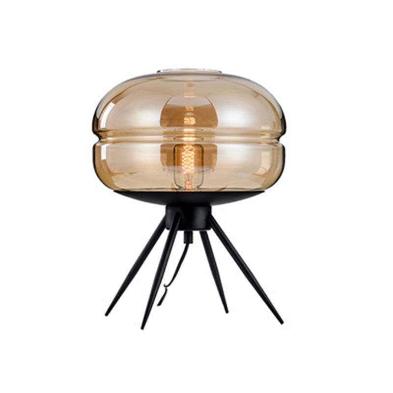 Nordic Glass Iron Table Lamp