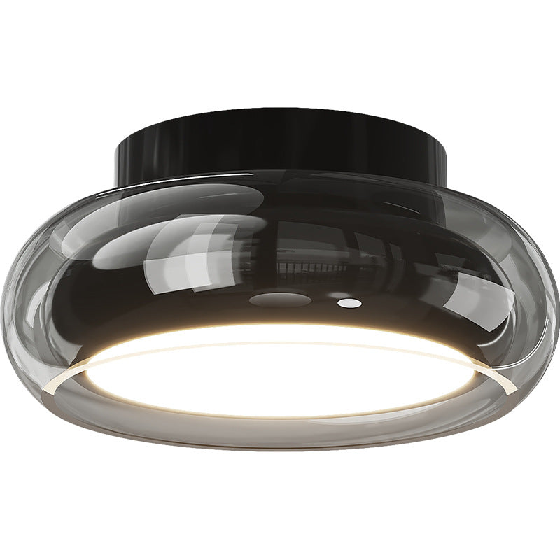 Modern Art Deco Acrylic Glass Round Ceiling Light