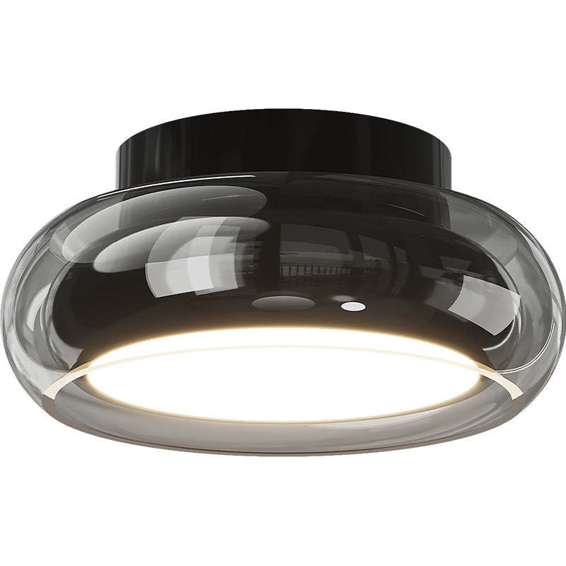 Modern Art Deco Acrylic Glass Round Ceiling Light