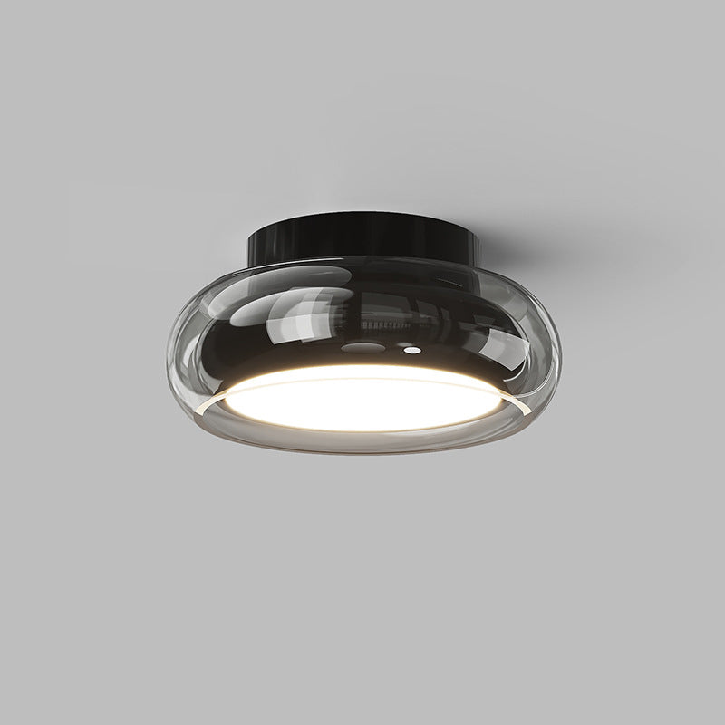 Modern Art Deco Acrylic Glass Round Ceiling Light