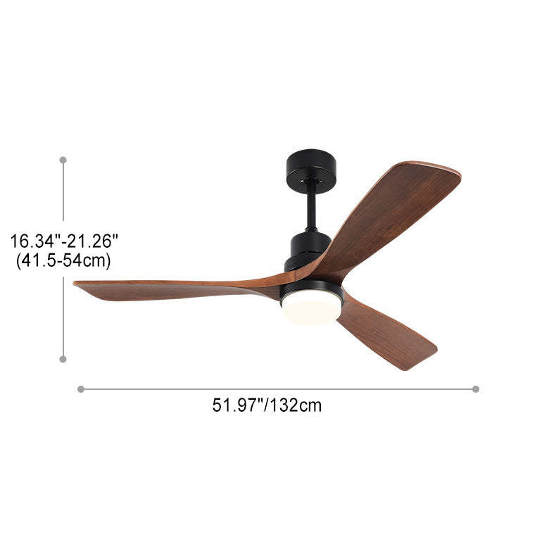 Nordic Three Blades Ceiling Fan Light