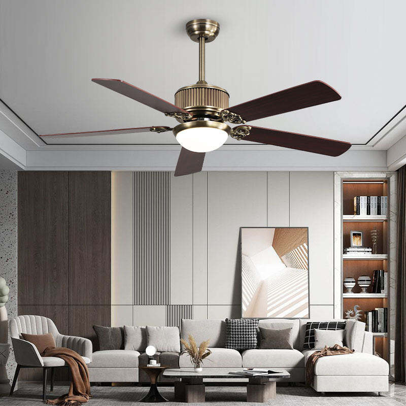 Nordic Five Blades Ceiling Fan Light
