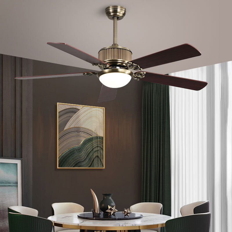 Nordic Five Blades Ceiling Fan Light