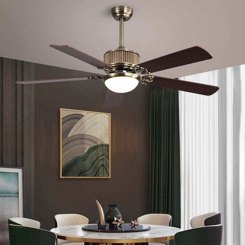 Nordic Five Blades Ceiling Fan Light