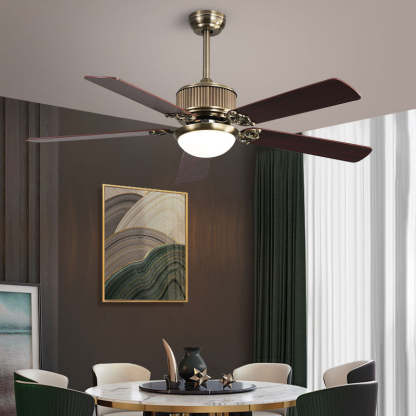 Nordic Five Blades Ceiling Fan Light