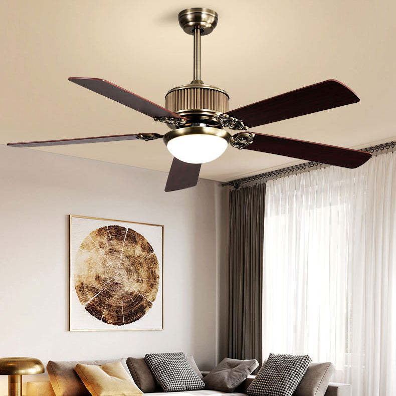 Nordic Five Blades Ceiling Fan Light