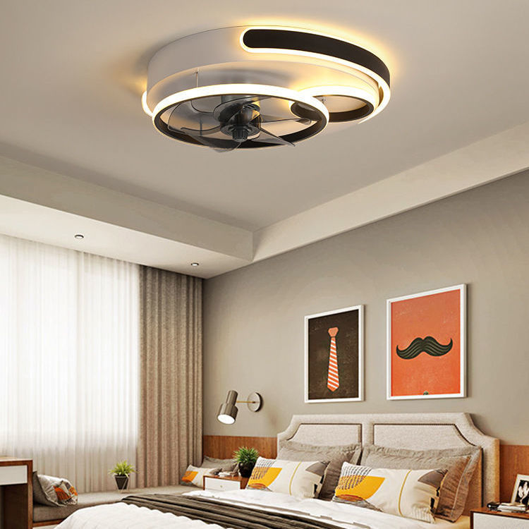 Nordic Five Blades Aluminum Flush Mount