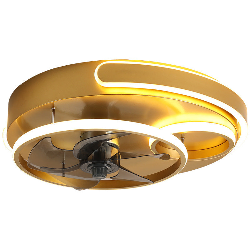 Nordic Five Blades Aluminum Flush Mount