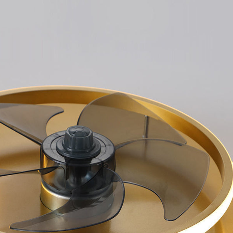 Nordic Five Blades Aluminum Flush Mount