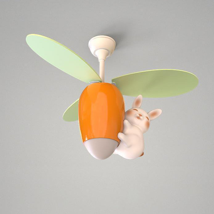 Contemporary Carrot Rabbit Three Blades PE
