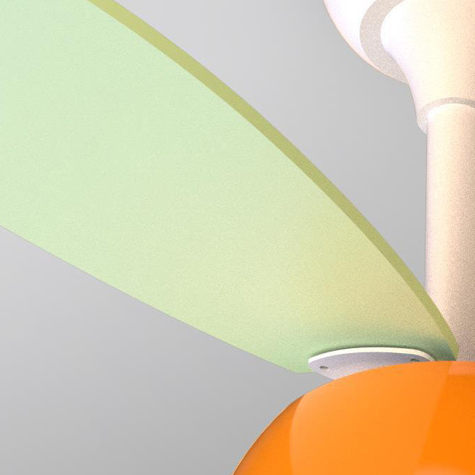 Contemporary Carrot Rabbit Three Blades PE