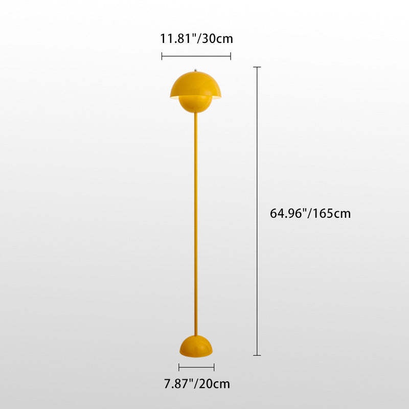 Scandinavian Mushroom Iron Floor Lamp