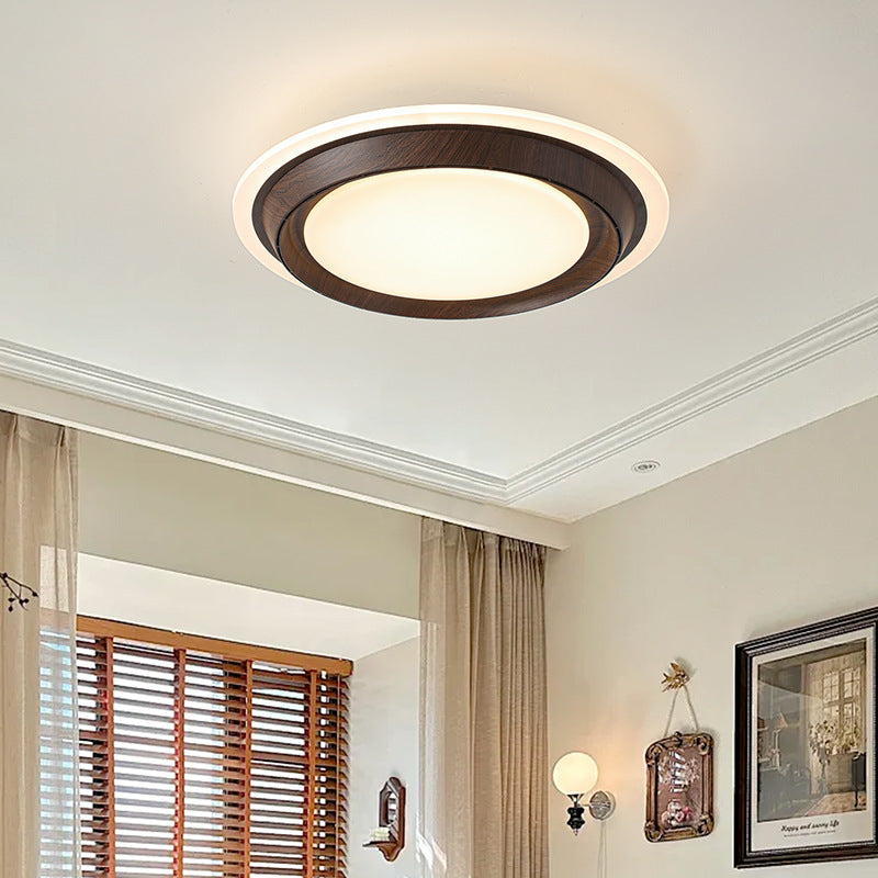 Modern Art Deco Mount Ceiling Fan Light