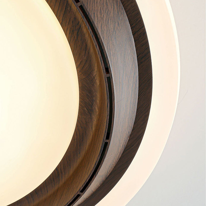Modern Art Deco Mount Ceiling Fan Light