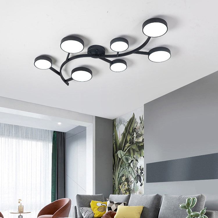 Scandinavian Tree Branch Dome Ceiling Light