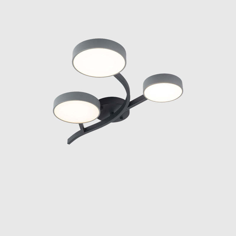 Scandinavian Tree Branch Dome Ceiling Light — 5 - White / Warm Light(3000K) / 220V-240V For UK/AU