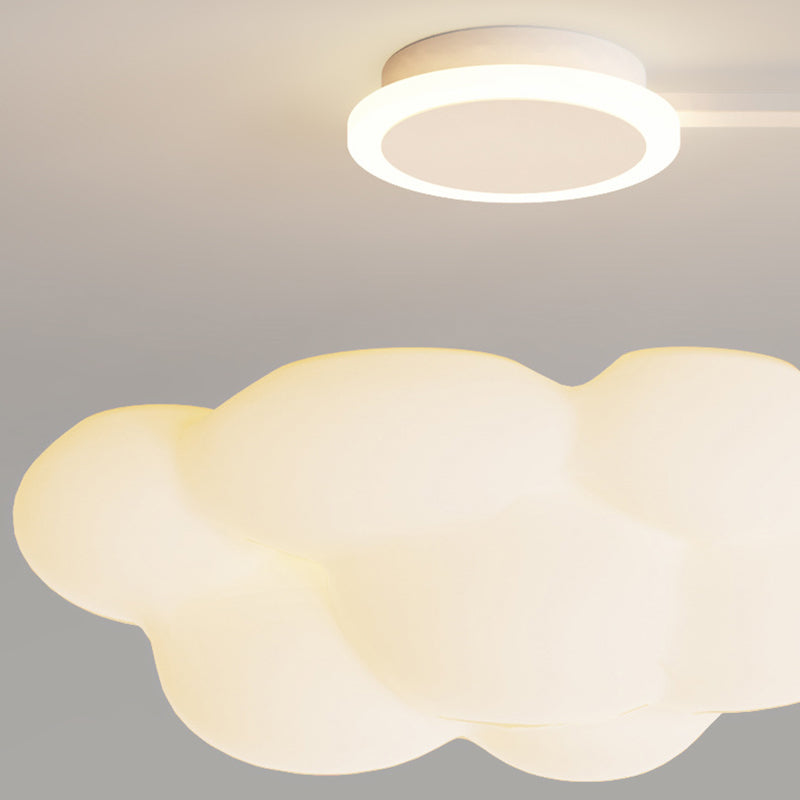 Nordic Dome Cloud Iron LED Ceiling Light
