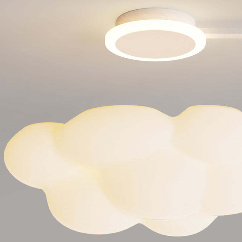 Nordic Dome Cloud Iron LED Ceiling Light