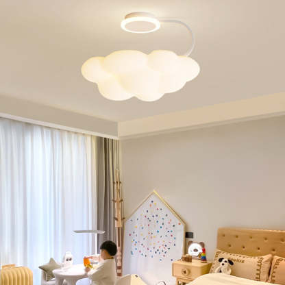 Nordic Dome Cloud Iron LED Ceiling Light