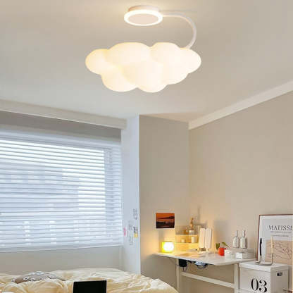 Nordic Dome Cloud Iron LED Ceiling Light