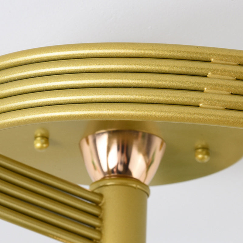 Nordic Gradient Iron Dome 4/6-Light Ceiling Light