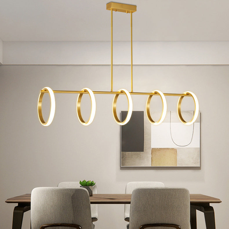 Scandinavian Straight Line Circle Silicone