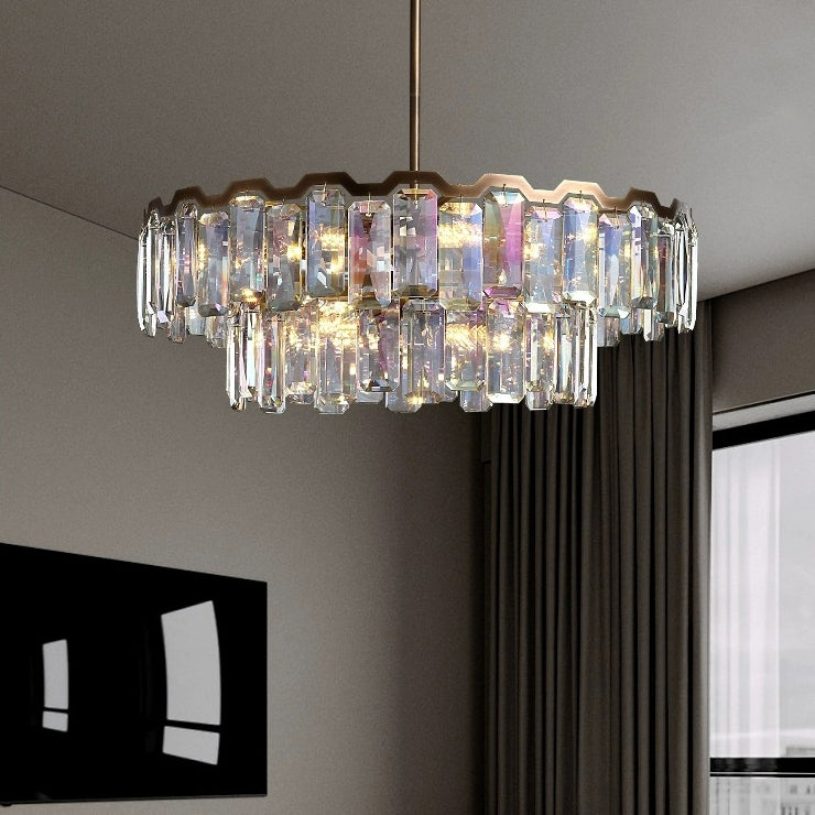 Modern Dome Crystal Chandelier — 6 / 110V-120V For US/CA