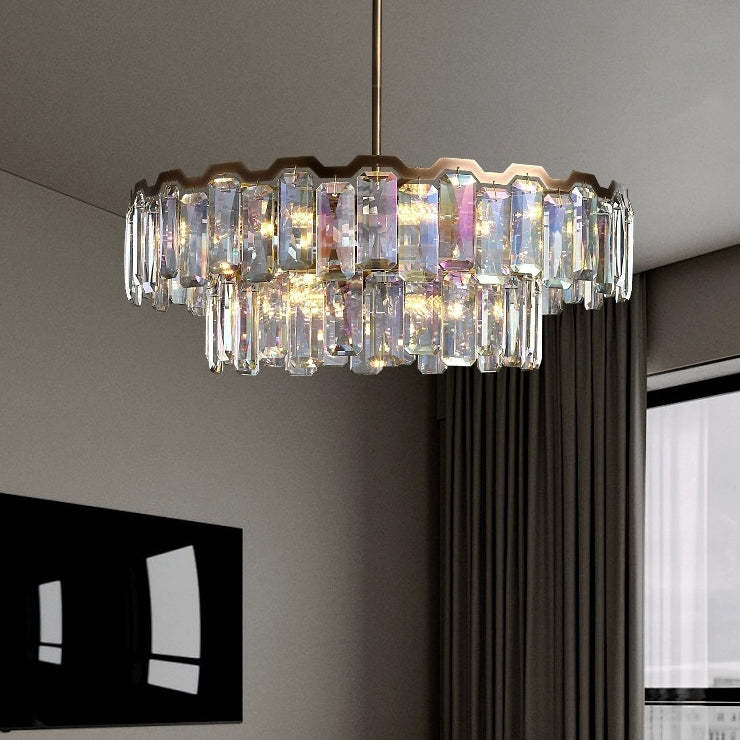 Modern Dome Crystal Chandelier — 6 / 110V-120V For US/CA