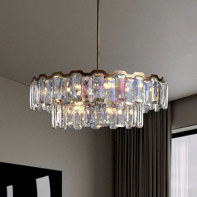 Modern Dome Crystal Chandelier