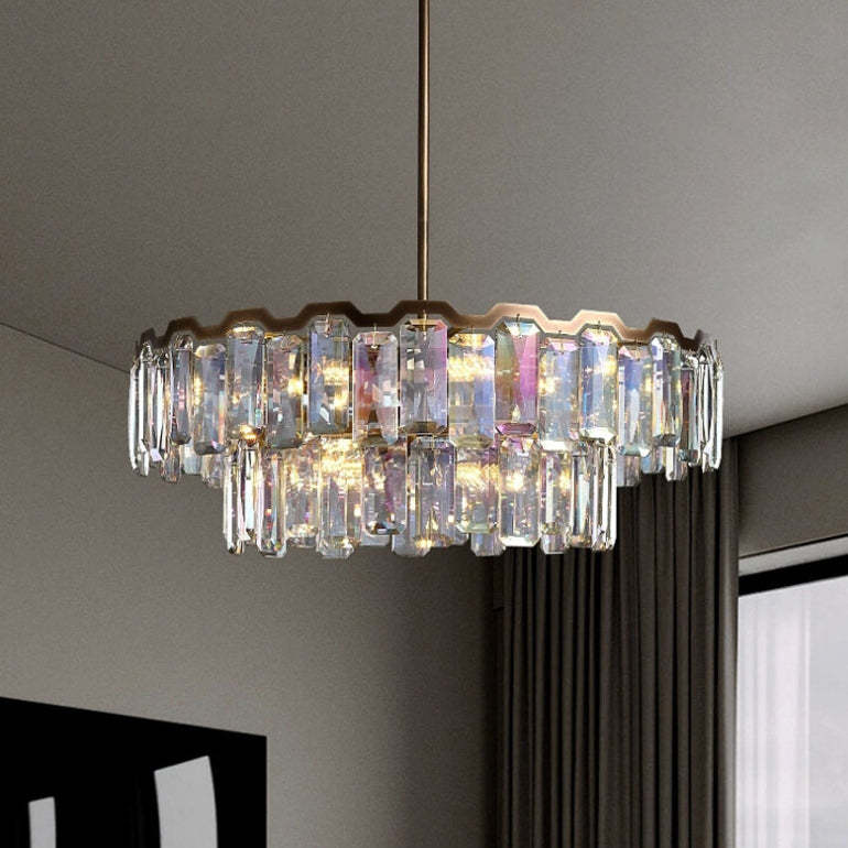 Modern Dome Crystal Chandelier
