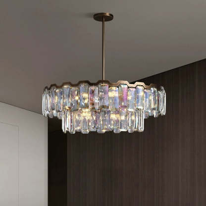 Modern Dome Crystal Chandelier — 5 / 110V-120V For US/CA