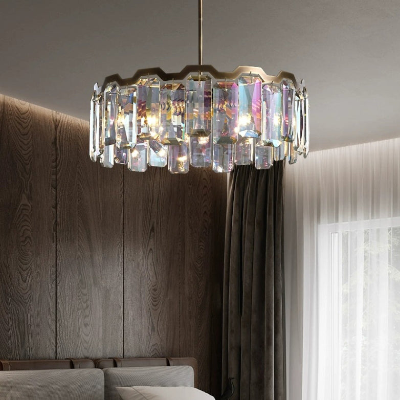 Modern Dome Crystal Chandelier — 5 / 220V-240V For UK/AU