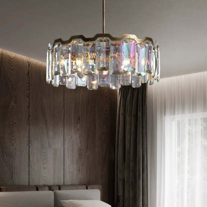 Modern Dome Crystal Chandelier — 5 / 220V-240V For UK/AU