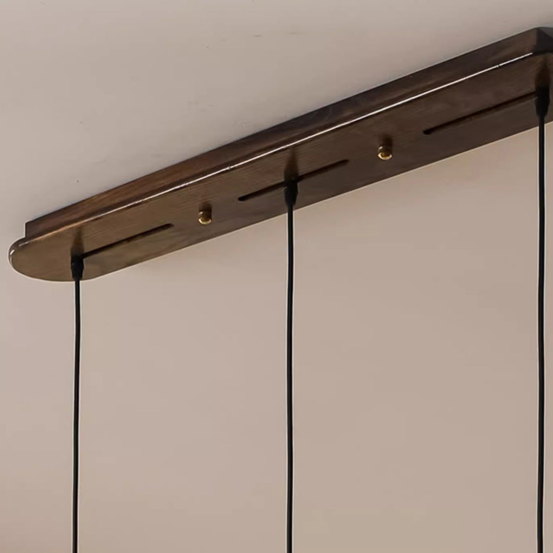 French Flower Linear Ash Glass Chandelier