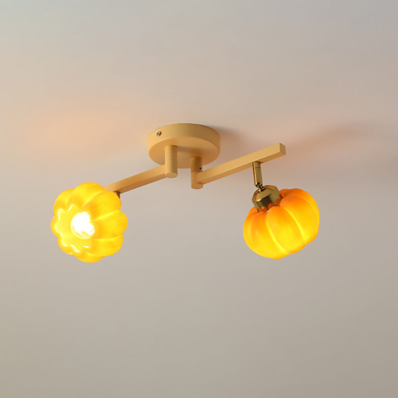 Nordic Resin Dome 2/3/4/5/6-Light Ceiling Light