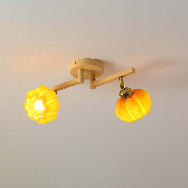 Nordic Resin Dome 2/3/4/5/6-Light Ceiling Light