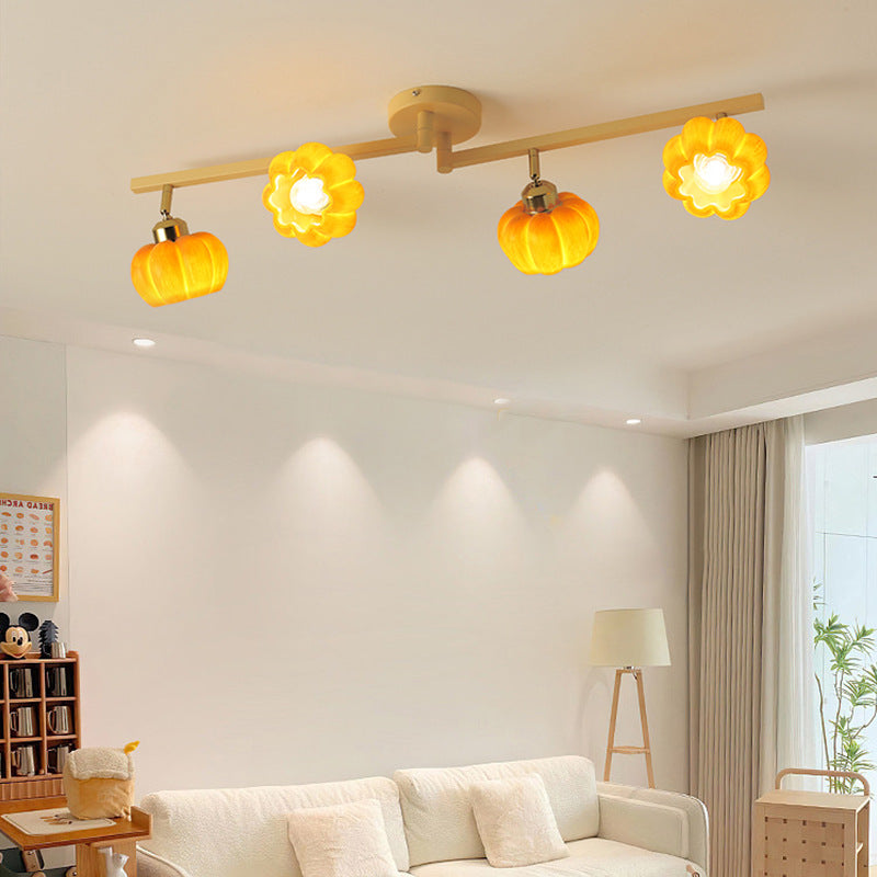 Nordic Resin Dome 2/3/4/5/6-Light Ceiling Light