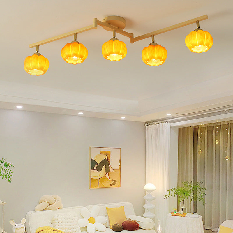 Nordic Resin Dome 2/3/4/5/6-Light Ceiling Light