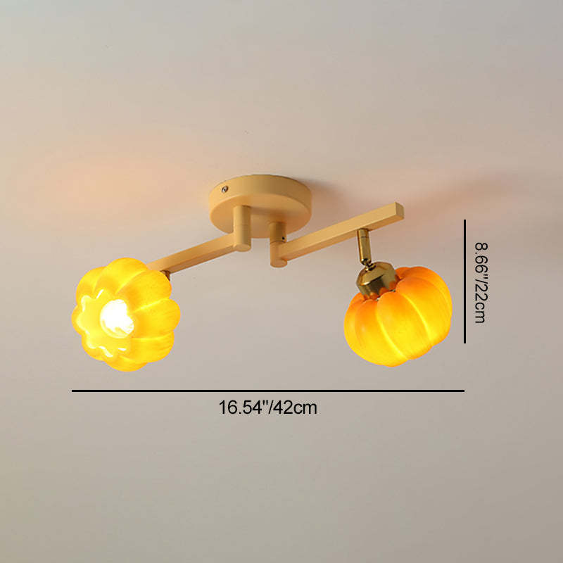 Nordic Resin Dome 2/3/4/5/6-Light Ceiling Light